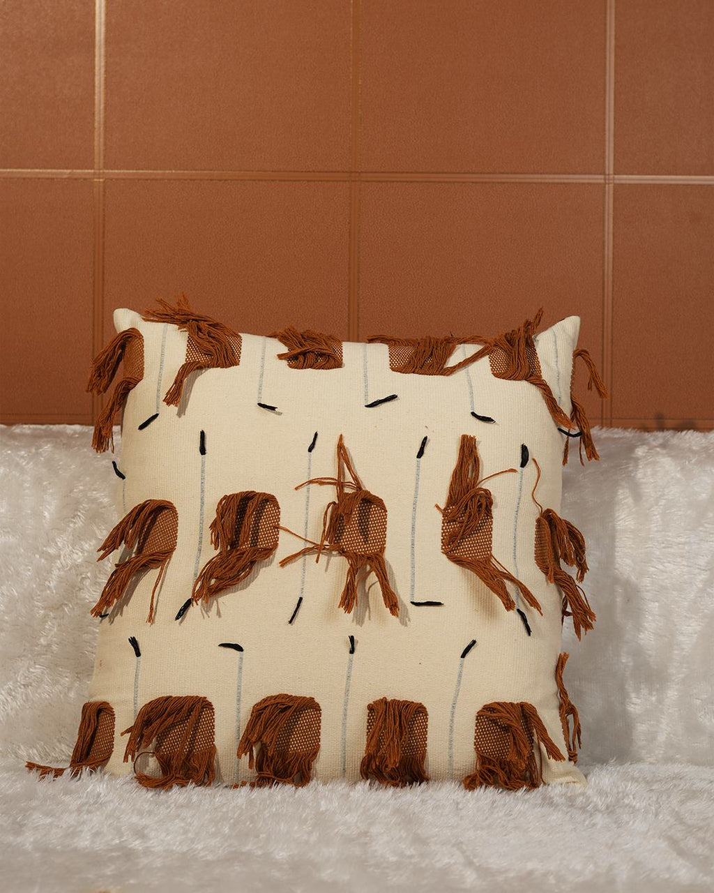 Tassel Cushion Cover