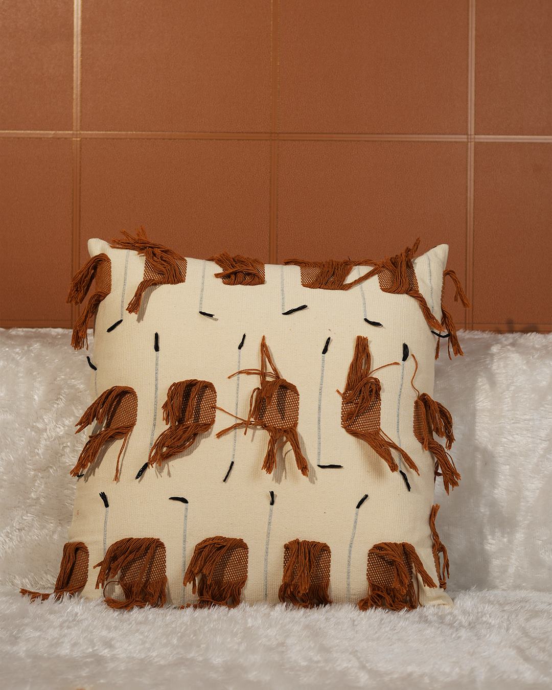 Tassel Cushion Cover