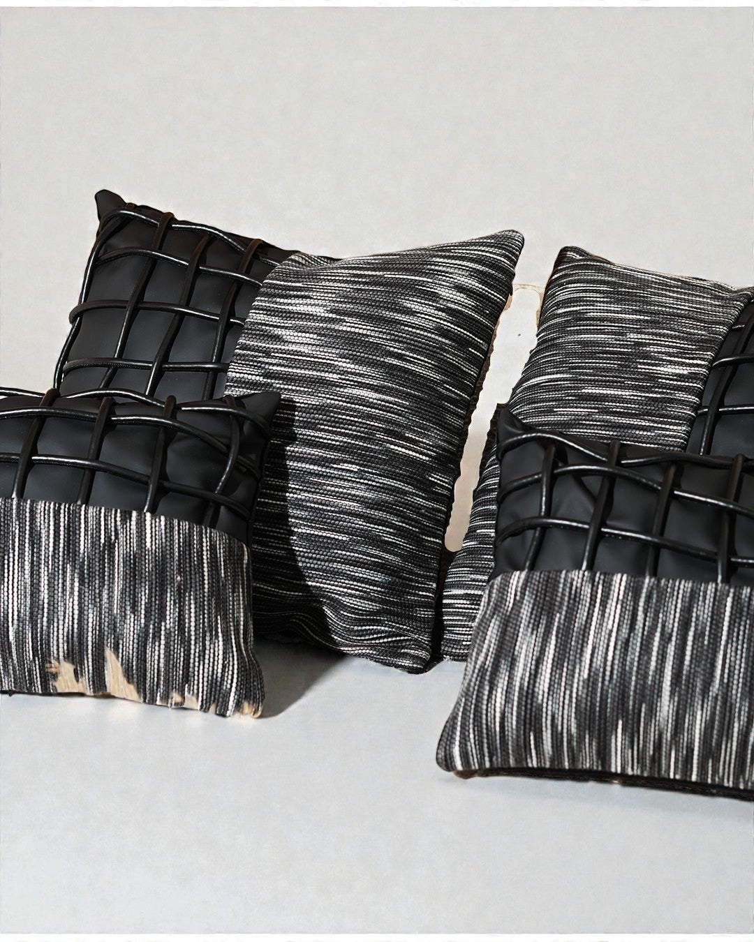 Onyx Weave Cushion Cover Set