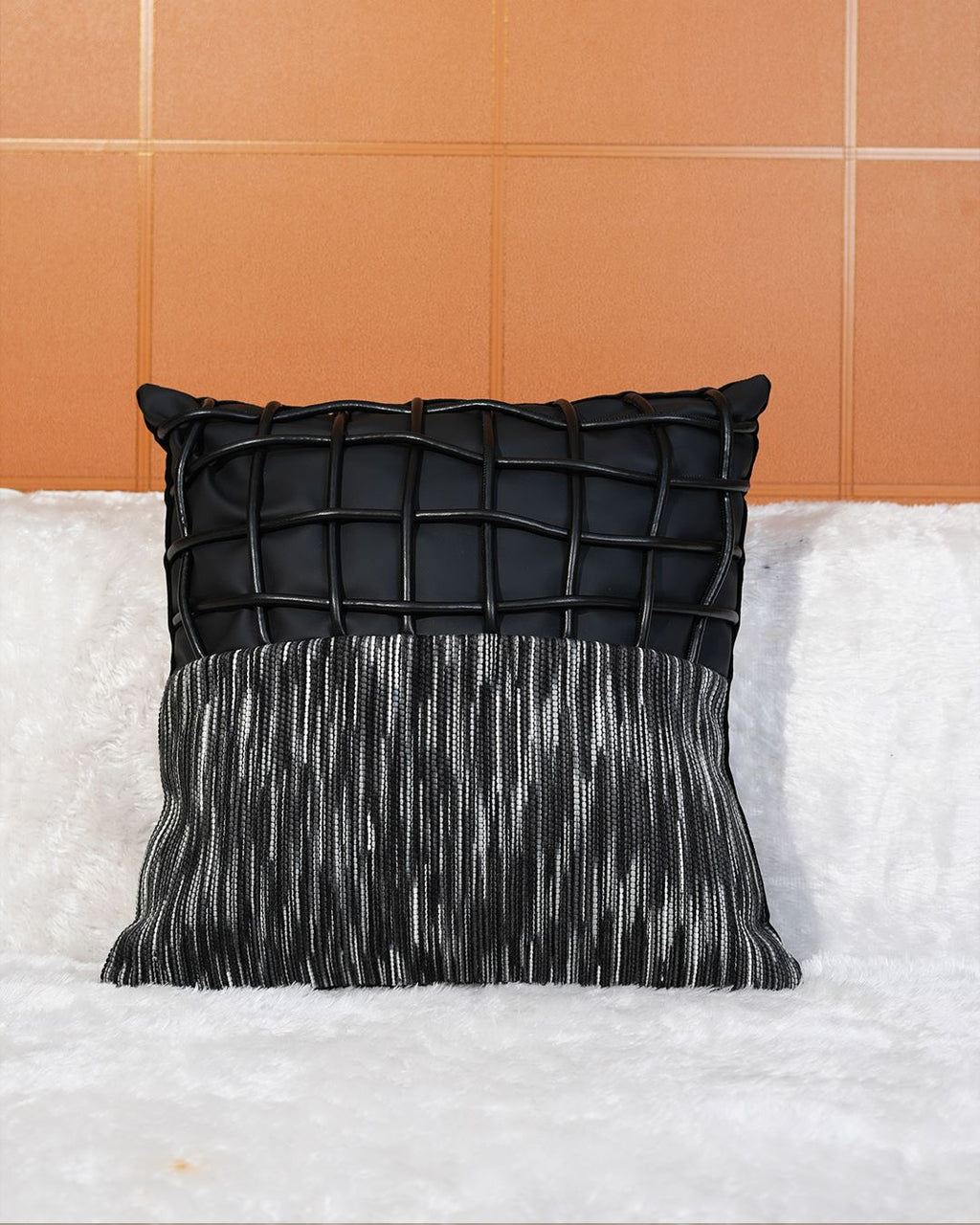 Onyx Weave Cushion Cover