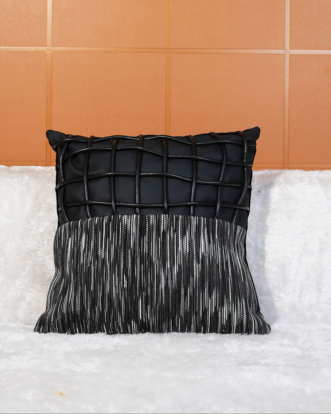 Onyx Weave Cushion Cover