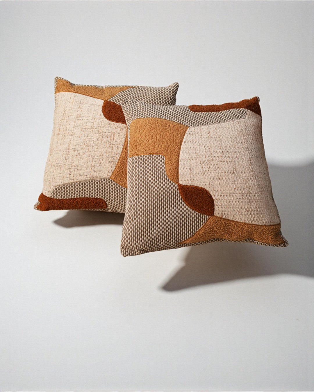 Rustic Patchwork Cushion Cover Set
